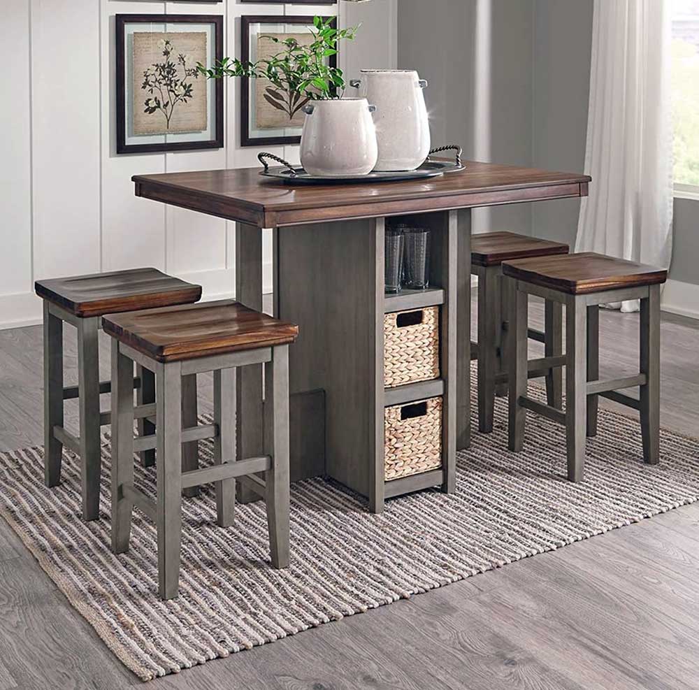 Bàn ăn thông minh kết hợp tủ chứa đồ tiện lợi