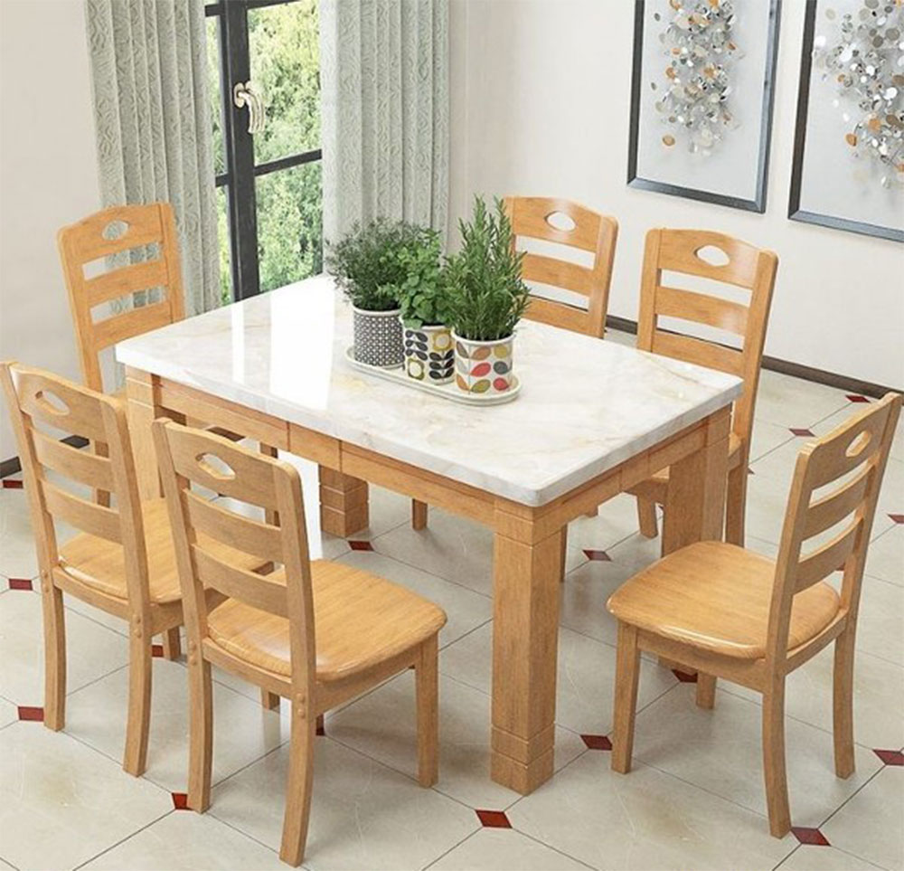 Trang trí bàn ăn bằng chậu cảnh mini