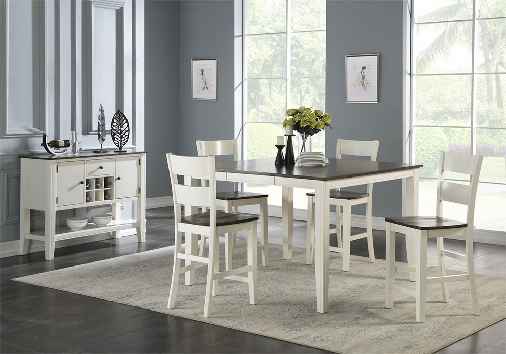 Bộ bàn ăn hình vuông