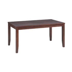 Bàn ăn chữ nhật mặt phủ veneer Calato 15100