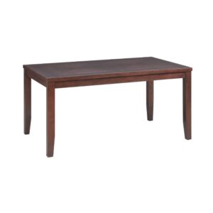 Bàn ăn chữ nhật mặt phủ veneer Calato 15100