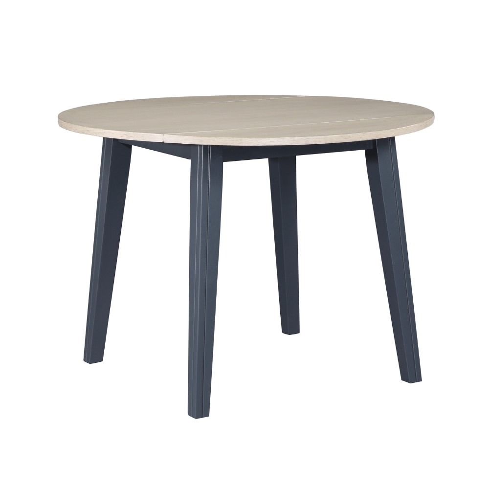 Bàn Ăn Tròn Gấp Gọn Gỗ Cao Su 10100