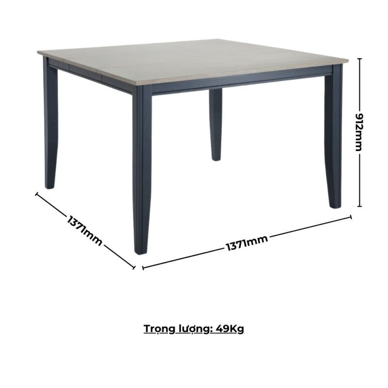 Bàn ăn vuông (Cao) mở rộng mặt bàn thông minh 10060