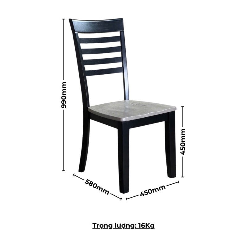 Bộ bàn ăn chữ nhật mặt phủ veneer gỗ Sồi ghép hoa BBN07