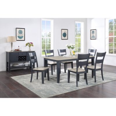 Bộ bàn ăn thông minh gấp gọn 6 ghế