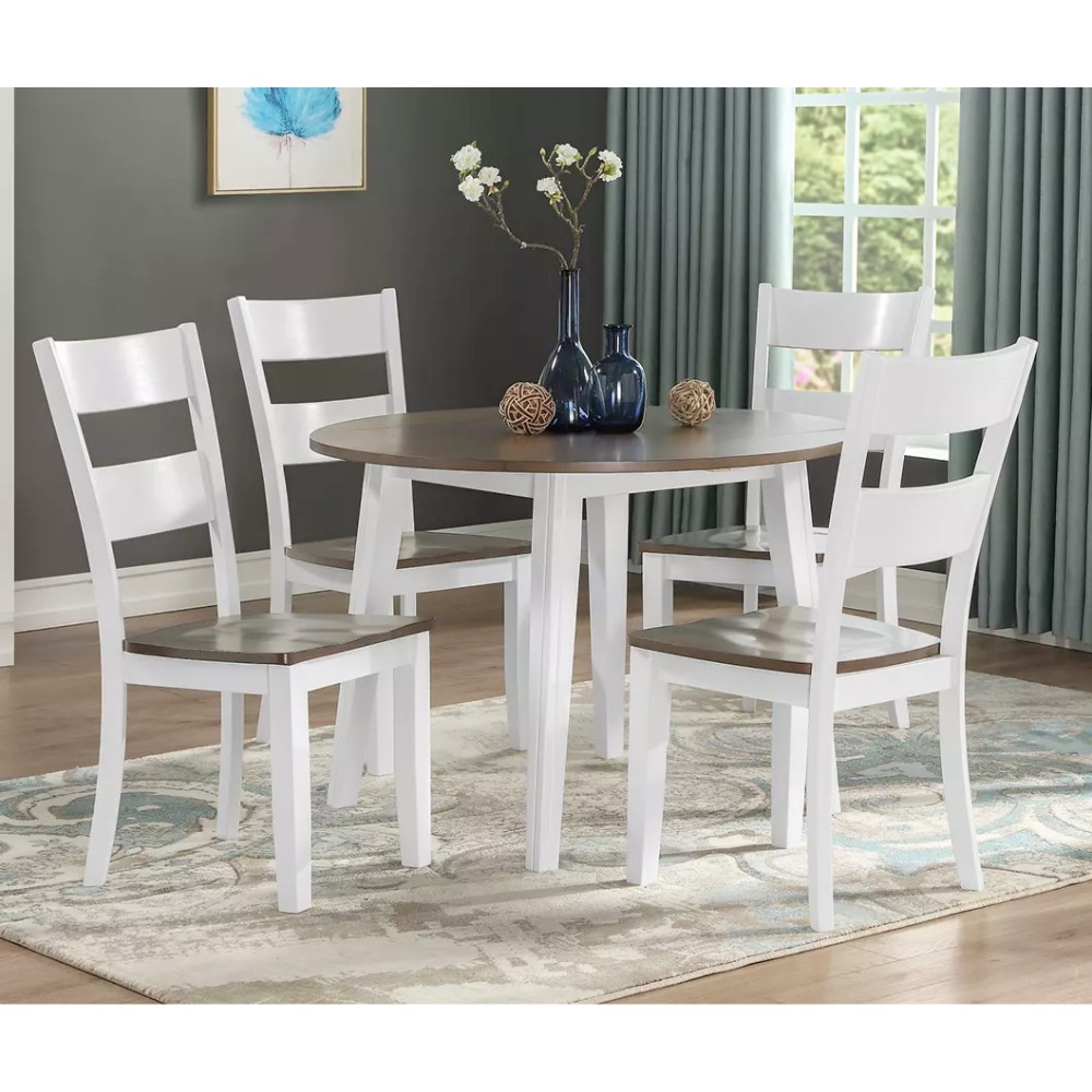 bộ bàn ăn tròn gấp gọn