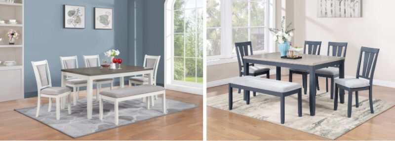 Ghế Ăn Bench Gỗ Cao Su Mặt Nệm Vải Poly 10520