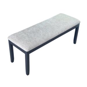 Ghế Ăn Bench Gỗ Cao Su Mặt Nệm Vải Poly 10520