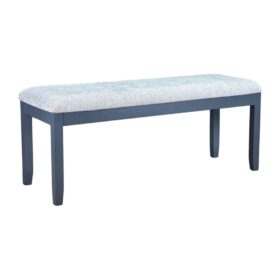 Ghế Ăn Bench Gỗ Cao Su Mặt Nệm Vải Poly 10520