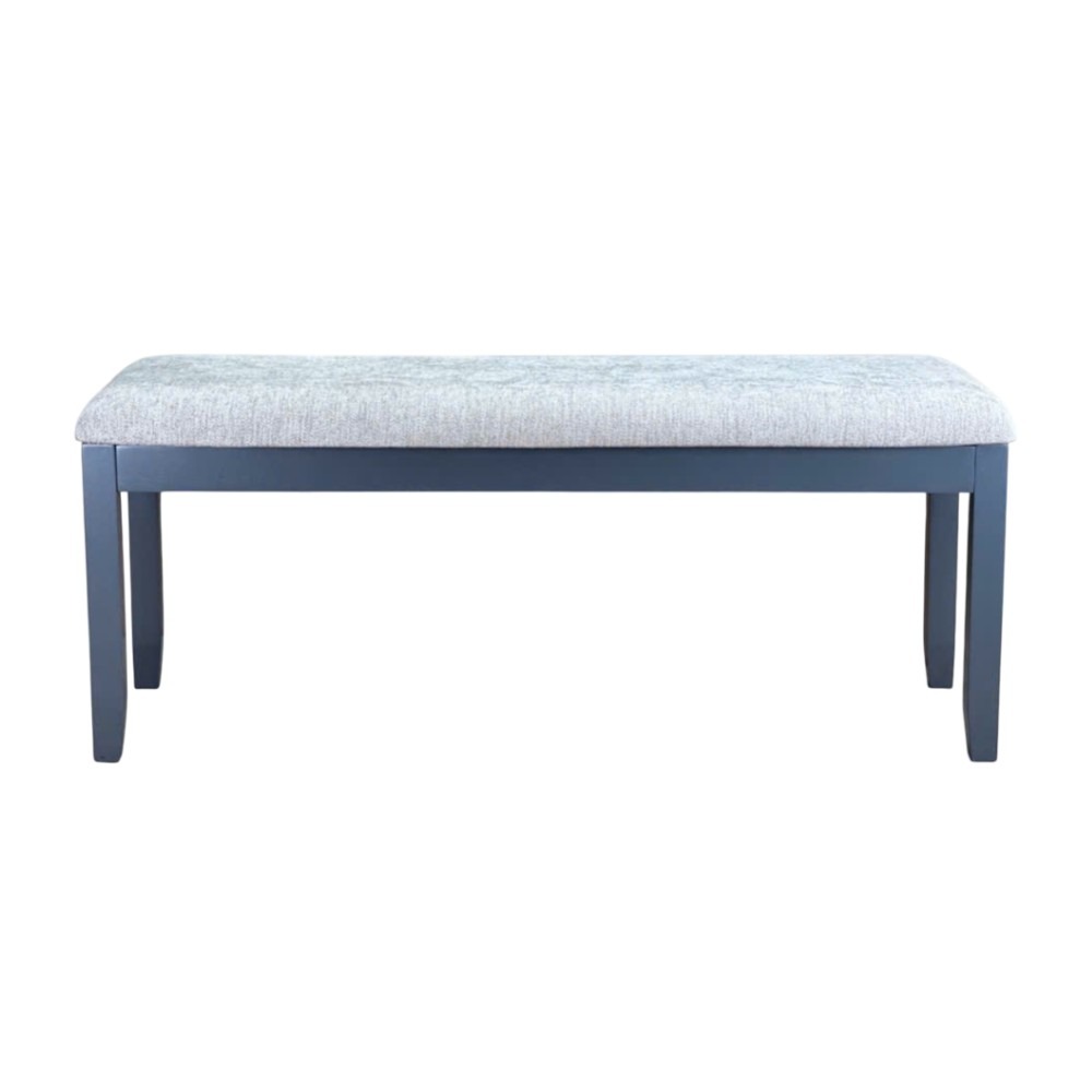 Ghế Ăn Bench Gỗ Cao Su Mặt Nệm Vải Poly 10520