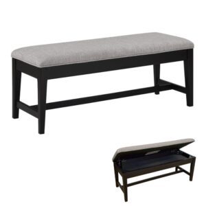Ghế ăn Bench gỗ Cao Su mặt nệm vải Poly 12538