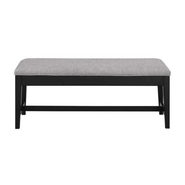 Ghế ăn Bench gỗ Cao Su mặt nệm vải Poly 12538