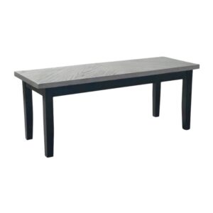 Ghế ăn Bench gỗ Cao Su mặt phủ veneer gỗ Sồi vân núi 12238