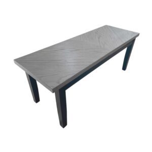 Ghế ăn Bench gỗ Cao Su mặt phủ veneer gỗ Sồi vân núi 12238