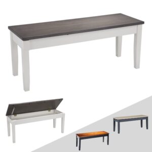 Ghế ăn Bench gỗ Cao Su tích hợp hộc đựng đồ 11138