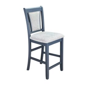 Ghế ăn (Cao) gỗ cao su mặt nệm vải Poly 16040