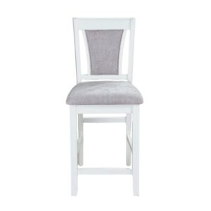 Ghế ăn (Cao) gỗ cao su mặt nệm vải Poly 16040