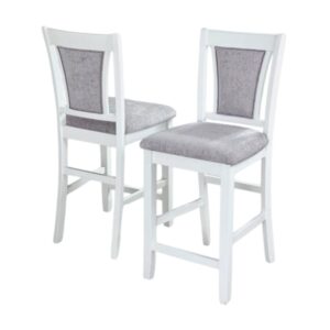 Ghế ăn (Cao) gỗ cao su mặt nệm vải Poly 16040