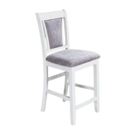 Ghế ăn (Cao) gỗ cao su mặt nệm vải Poly 16040