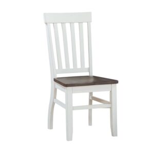 Ghế nan gỗ màu trắng 22980