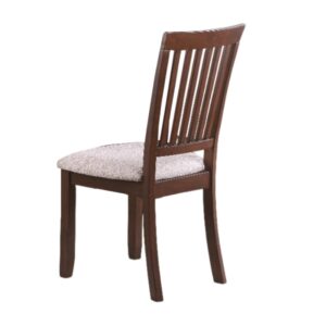 Ghế ăn gỗ cao su mặt ghế nệm vải Poly 20580