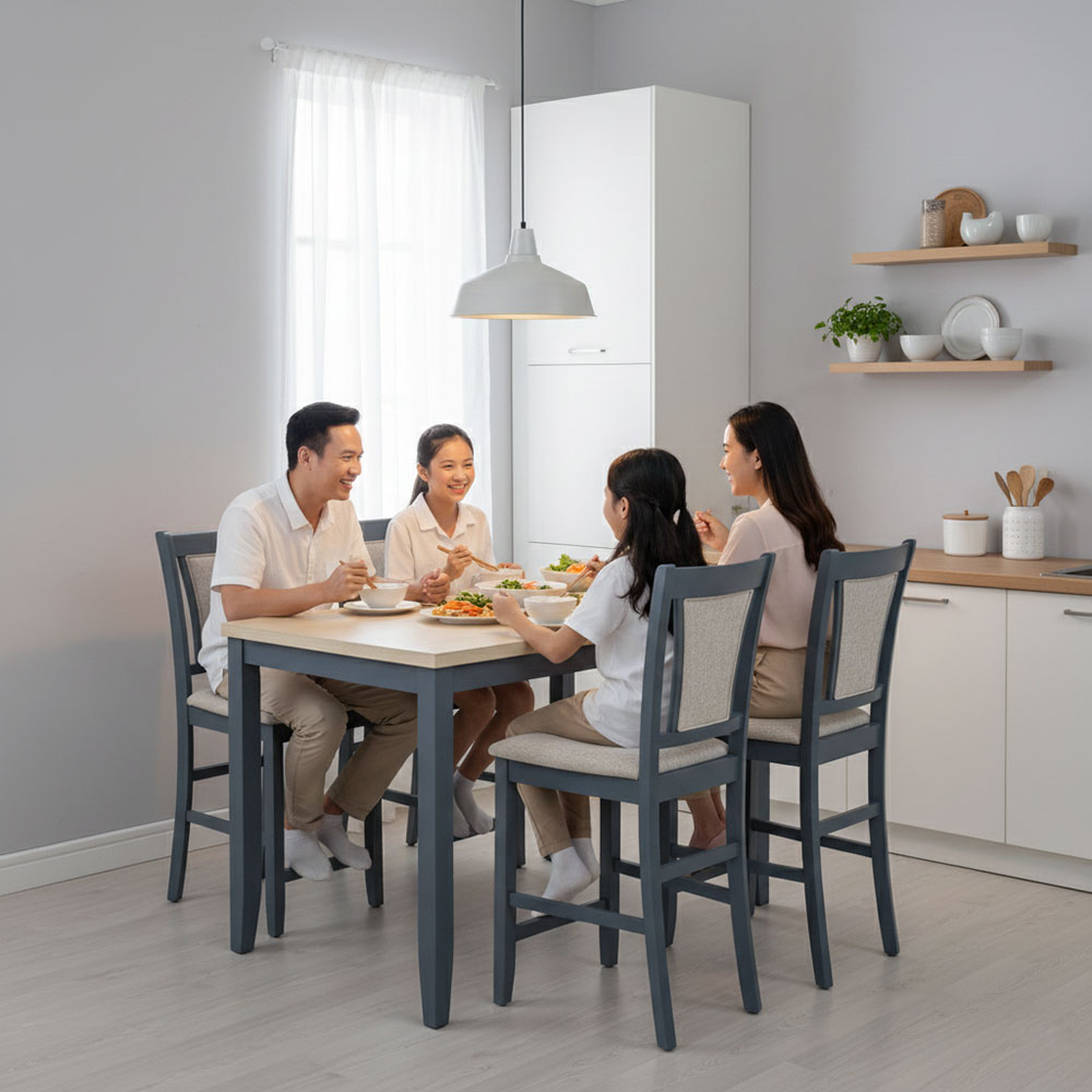 Bộ bàn ăn vuông