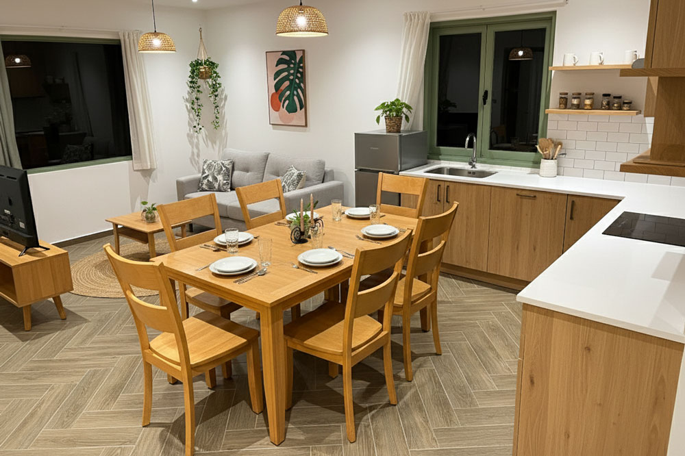 Bàn ghế gỗ cao su | Lựa chọn thông minh cho nội thất hiện đại Bàn ghế gỗ cao su | Lựa chọn thông minh cho nội thất hiện đại