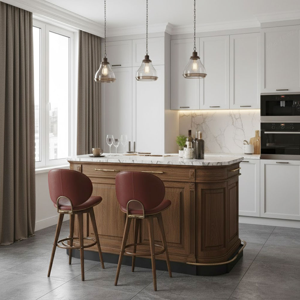 Quầy bar phong cách vintage / retro