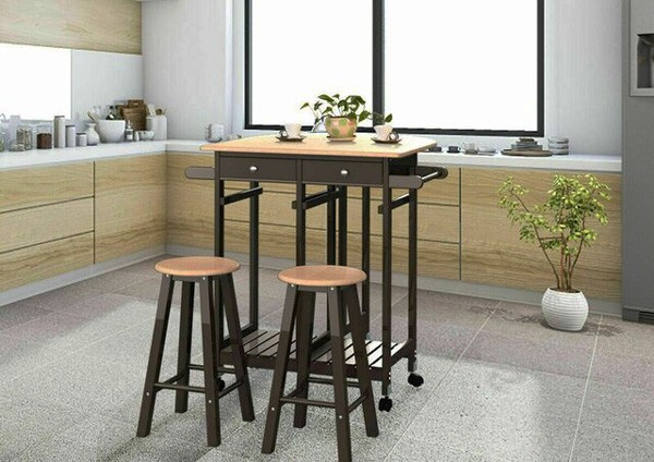 Quầy bar mini dễ lắp đặt và di chuyển