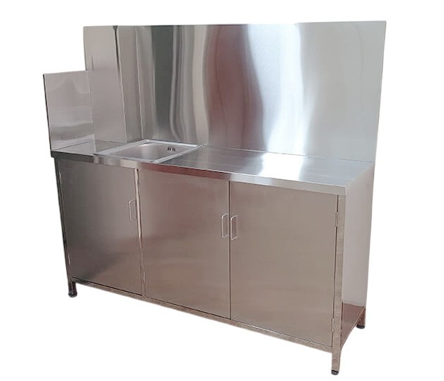 Tủ bếp di động inox Tủ bếp di động inox