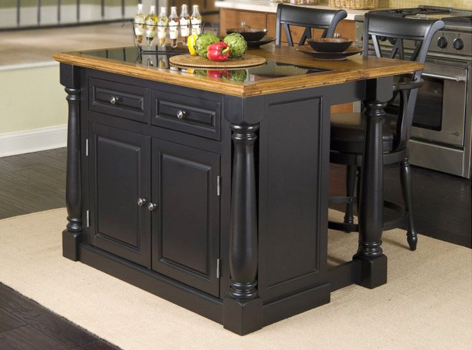 Tủ bếp di động kết hợp bàn ăn Tủ bếp di động kết hợp bàn ăn