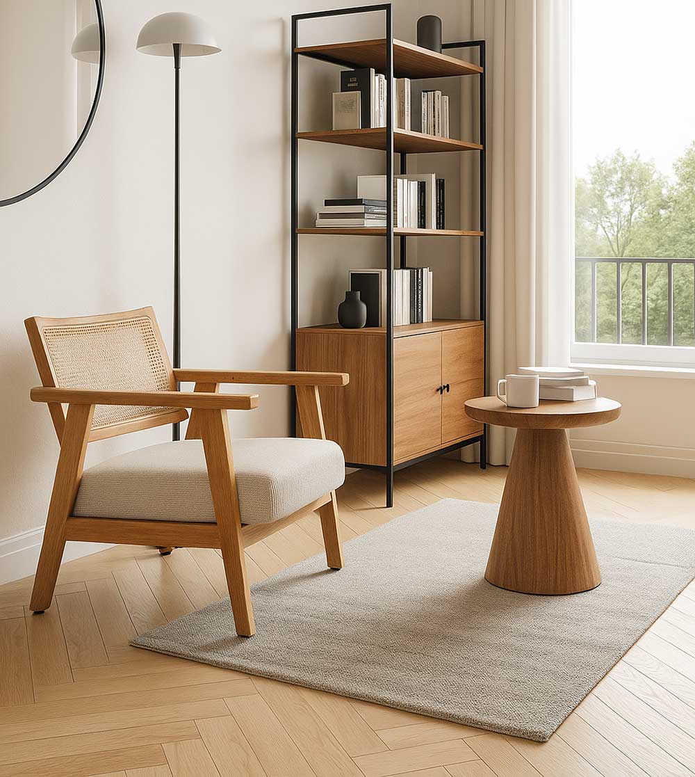 Bàn gỗ mini đa công năng sử dụng