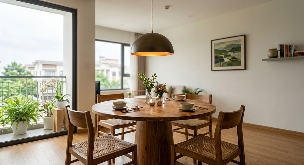 chon ban an tron hay chu nhat 12