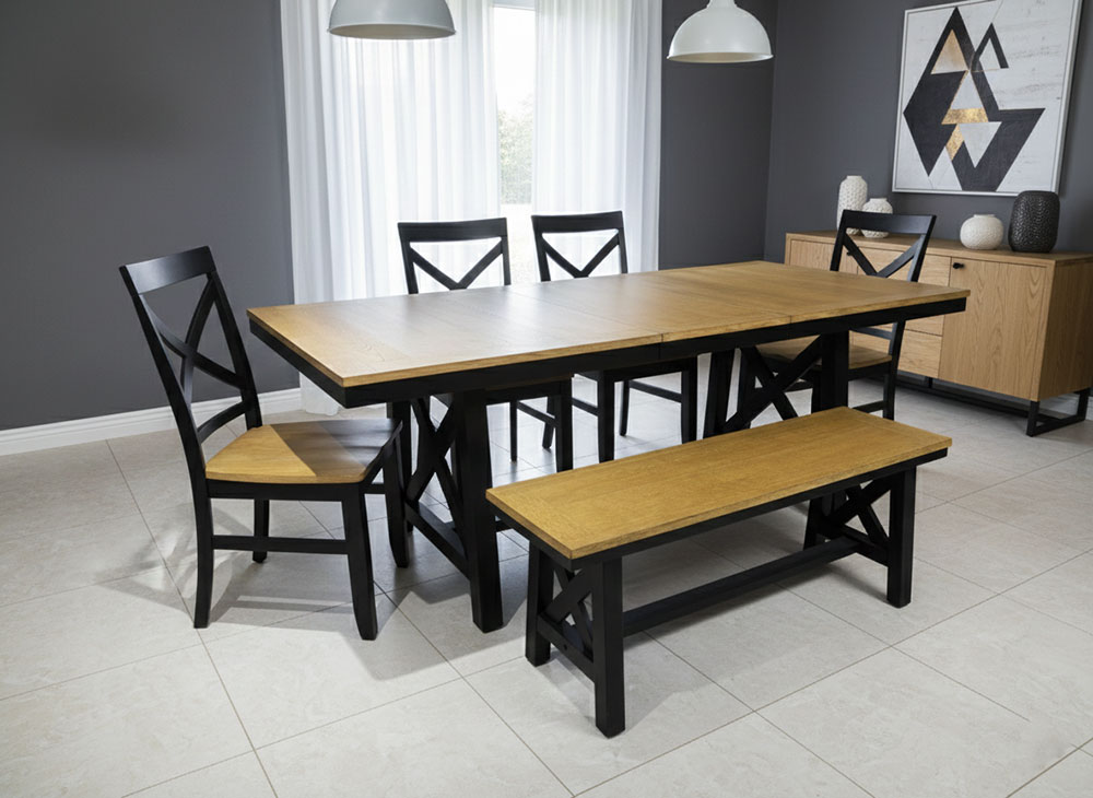Bộ bàn ghế ăn sử dụng mặt gỗ công nghiệp MDF Bộ bàn ghế ăn sử dụng mặt gỗ công nghiệp MDF